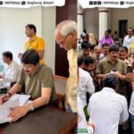 आज राजभवन बेंती, कुंडा में आए क्षेत्र के जनमानस की विभिन्न समस्याओं का त्वरित निराकरण करते हुए जनसत्ता दल के राष्ट्रीय अध्यक्ष माननीय श्री राजा भइया जी।
